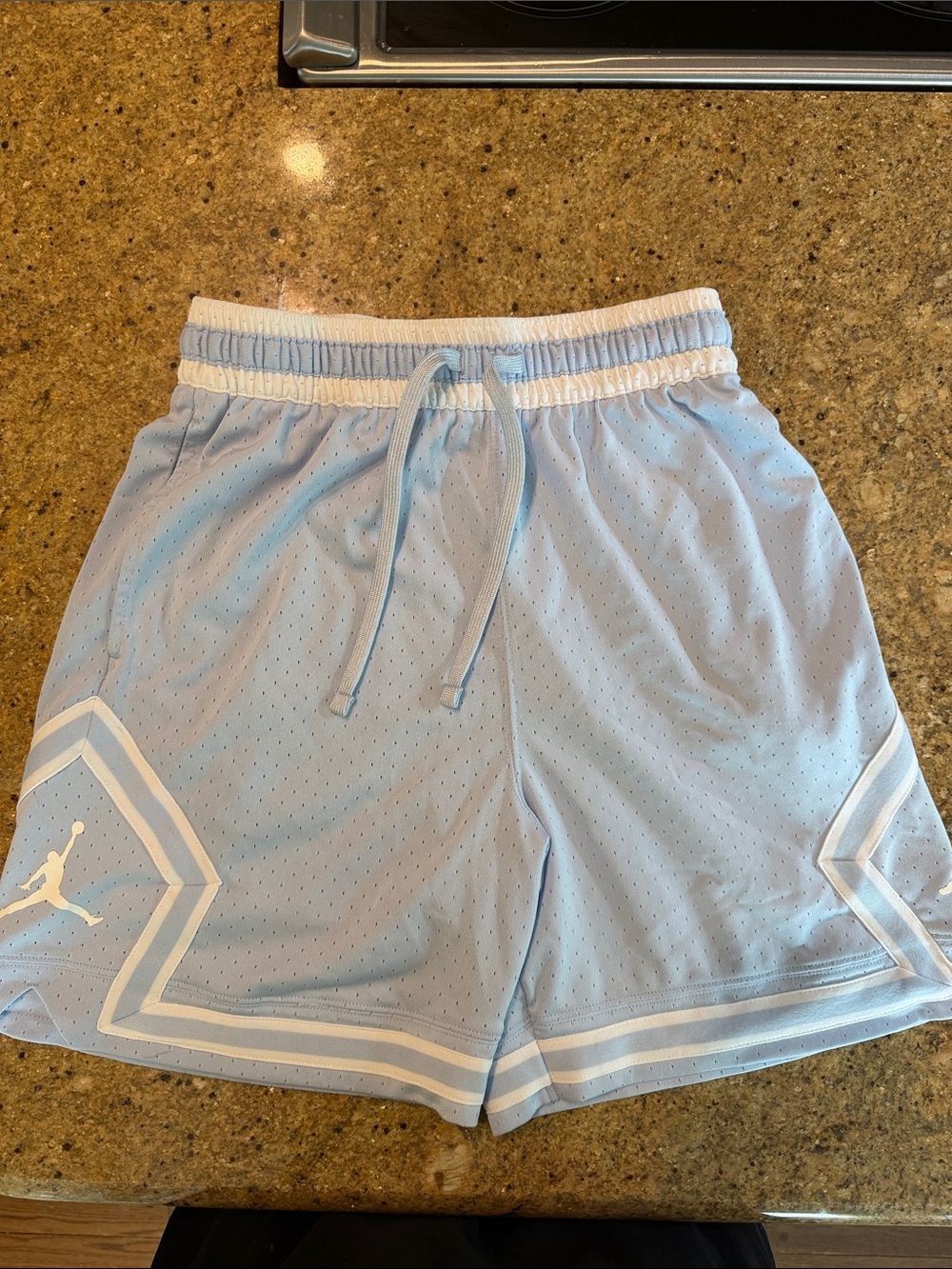 Men’s Small Jordan Basketball Shorts -excellent condition- Light Blue